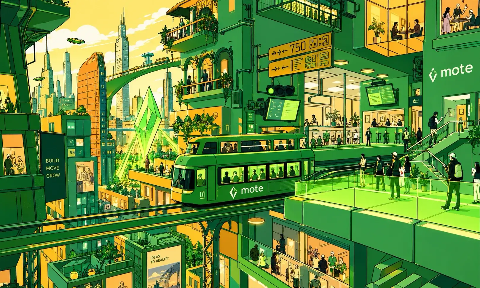 Mote — Die Stadt