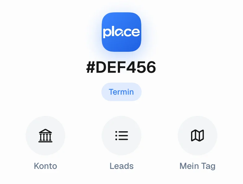 Place Lead mit Termin und Verdienst